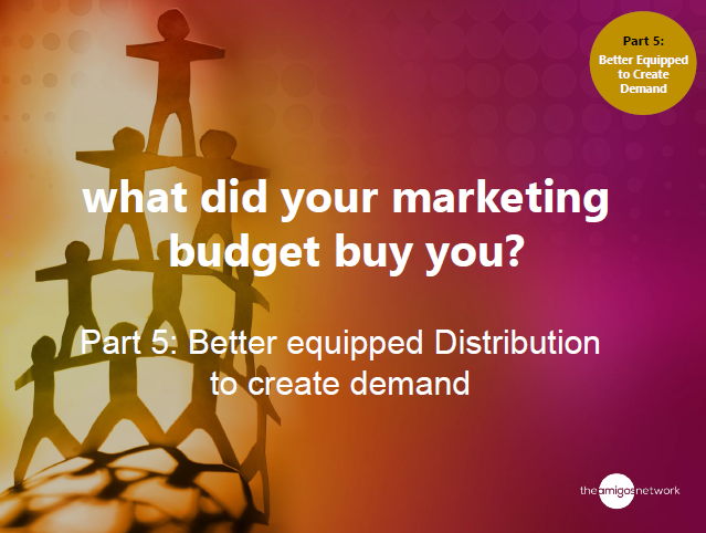 >Part 5: Better equipped Distribution to create demand